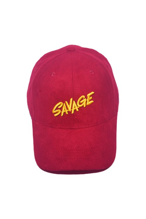 SAVAGE- MAROON(SUEDE FABRIC)