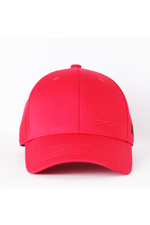 CROWN BLANK CAP- RED