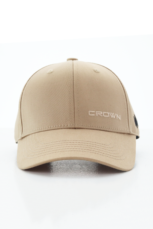 CROWN BLANK CAP- KHAKI