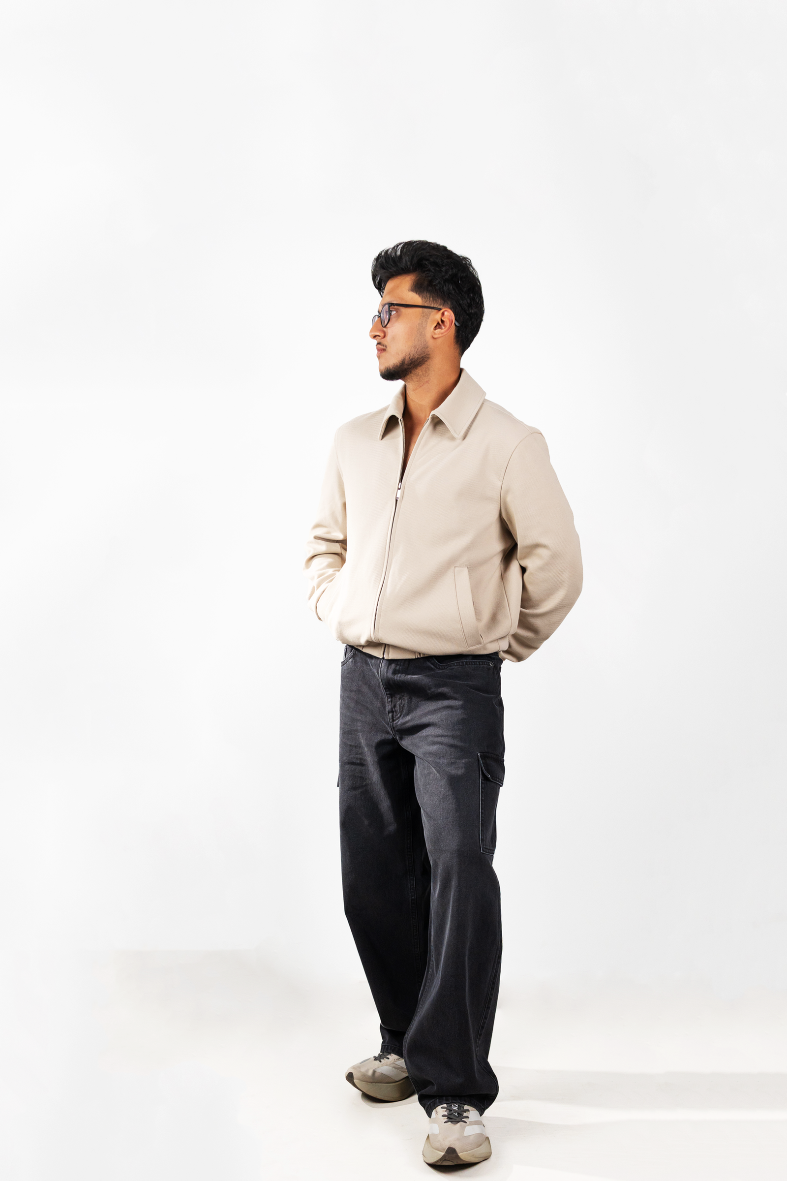 139 copy CARGO BAGGY JEANS-ACID WASH - Image 1