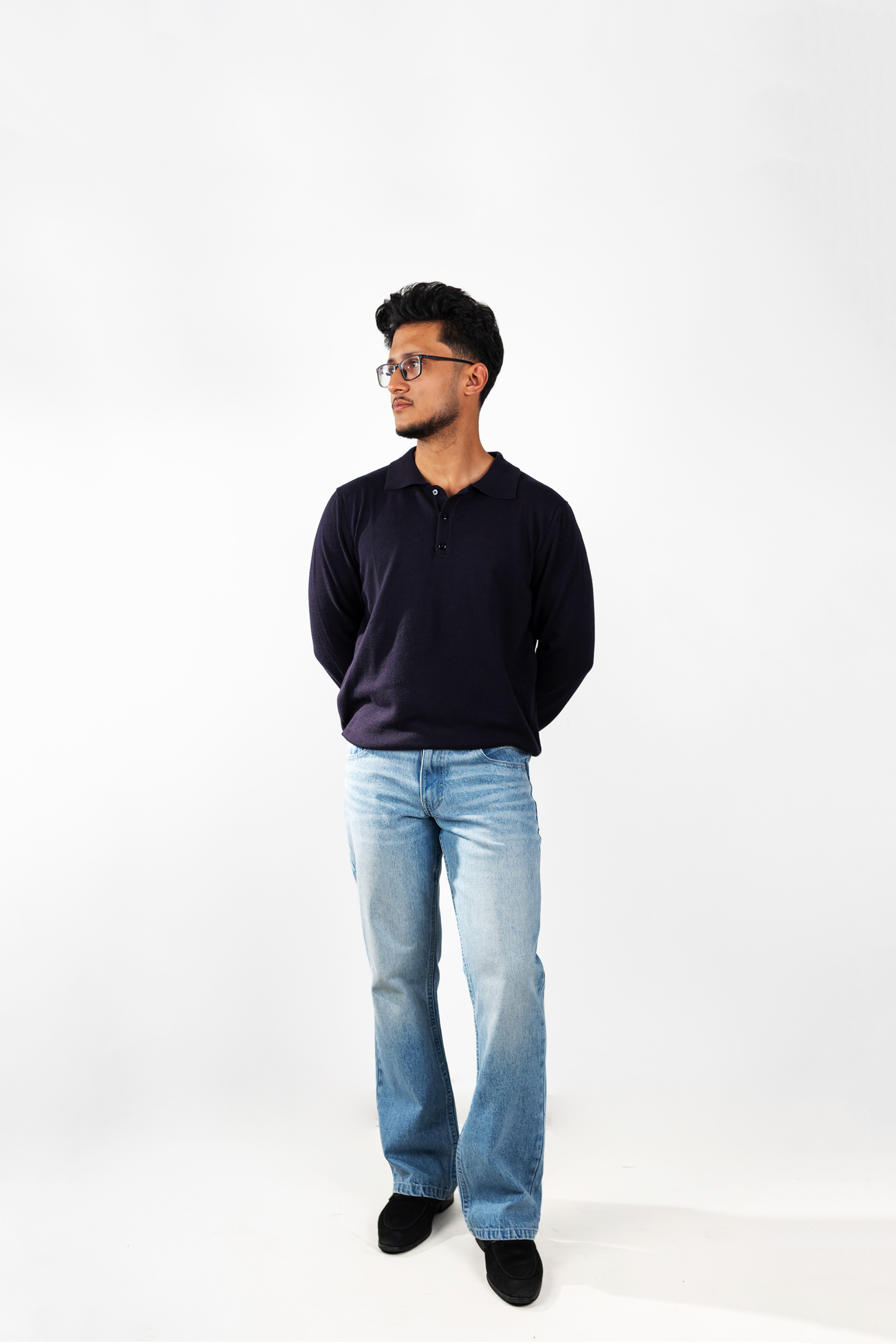 44 real copy MEN'S BOOTCUT JEANS- LIGHT WASH - Image 1