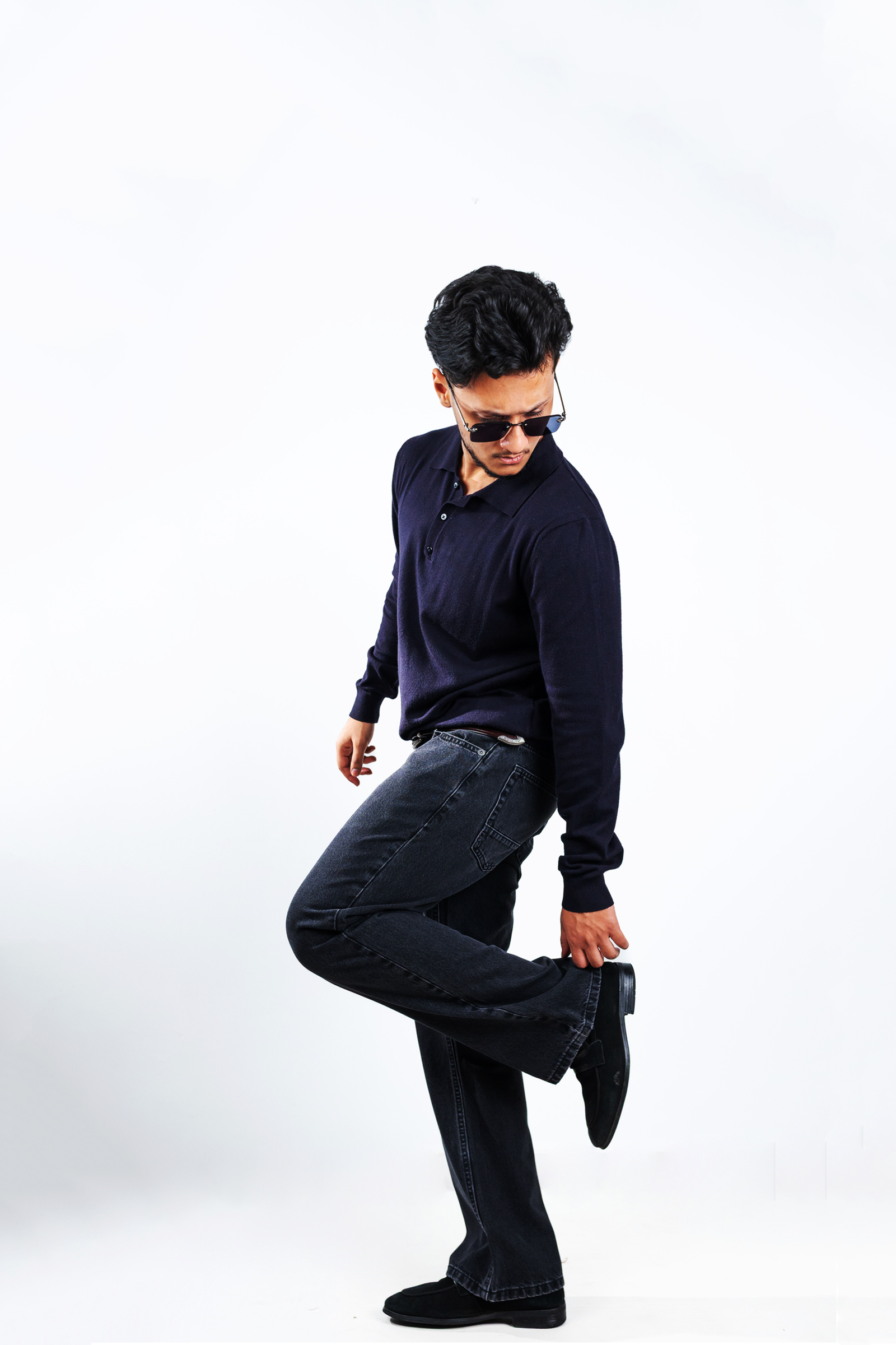 71 real copy MEN'S BOOTCUT JEANS- ACID WASH - Image 1