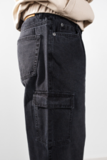 CARGO BAGGY JEANS-ACID WASH - Image 6