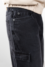 CARGO BAGGY JEANS-ACID WASH - Image 2