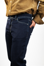 MEN'S BOOTCUT JEANS- DARK RINSE WASH - Image 3