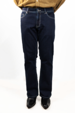 MEN'S BOOTCUT JEANS- DARK RINSE WASH - Image 4