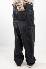CARGO BAGGY JEANS-ACID WASH - Image 4