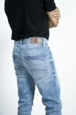 MEN'S REGULAR FIT JEANS- LIGHT WASH - Image 4