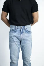 MEN'S REGULAR FIT JEANS- LIGHT WASH - Image 2