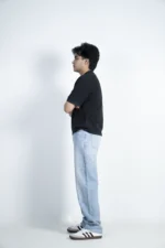 MEN'S BAGGY JEANS- LIGHT WASH - Image 2