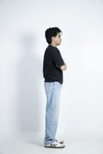 MEN'S BAGGY JEANS- LIGHT WASH - Image 4