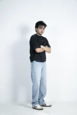 MEN'S BAGGY JEANS- LIGHT WASH - Image 6