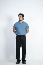 MEN'S REGULAR FIT CHINO PANT- BLACK