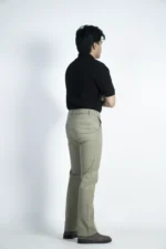 MEN'S REGULAR FIT CHINO PANT- LIGHT OLIVE - Image 2