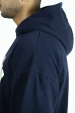 DROP SHOULDER CROWN HOODIE -NAVY - Image 6