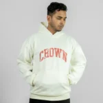 CROWN HOODIE - OFF WHITE