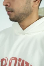 CROWN HOODIE - OFF WHITE - Image 8