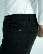 MEN'S BOOTCUT JEANS- BLACK - Image 4