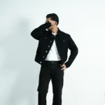 MEN'S BOOTCUT JEANS- BLACK