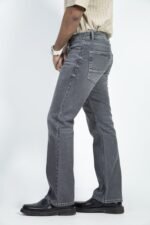 MEN'S BOOTCUT JEANS- DARK GREY - Image 5