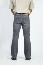 MEN'S BOOTCUT JEANS- DARK GREY - Image 6