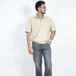 MEN'S BOOTCUT JEANS- DARK GREY