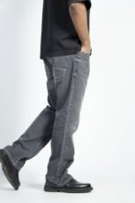 MEN'S BOOTCUT JEANS- DARK GREY - Image 7