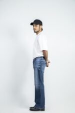 MEN'S BOOTCUT JEANS- MID WASH - Image 2