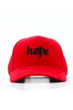 HOPE - RED (SUEDE FABRIC)