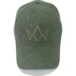 SIGNATURE OF CROWN-OLIVE (SUEDE FABRIC)
