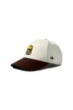 TRAVEL BAG CAP-OFF WHITE & BROWN - Image 2