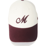 CROWN SPECIAL LETTER M -OFF WHITE & BORDEAUX