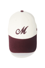 CROWN SPECIAL LETTER M -OFF WHITE & BORDEAUX