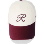 CROWN SPECIAL LETTER R - OFF WHITE & BORDEAUX