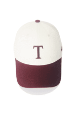 CROWN SPECIAL LETTER T -OFF WHITE & BORDEAUX