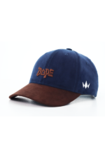 DOPE-NAVY & BROWN (SUEDE FABRIC ) - Image 2