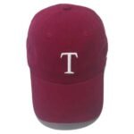 CROWN SPECIAL LETTER T -MAROON