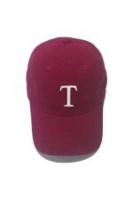 CROWN SPECIAL LETTER T -MAROON