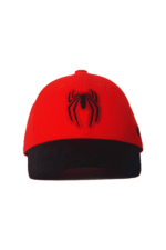 "SPIDER" KIDS CAP - RED & BLACK - Image 3