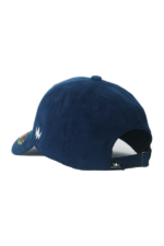 CROWN COLORFUL FLORAL - NAVY  (SUEDE FABRIC) - Image 5