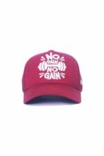 NO PAIN NO GAIN -MAROON - Image 2