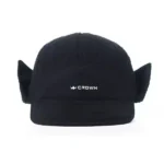 WINTER EAR FLAP CAP-BLACK