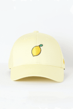 LEMON SYMBOL STREETWEAR CAP - YELLOW