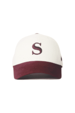 CROWN SPECIAL LETTER S - OFF WHITE & BORDEAUX - Image 3