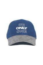 BE ONLY ONE -NAVY & GREY (SUEDE FABRIC) - Image 3