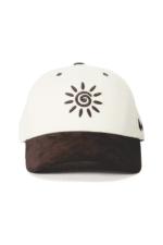 SUN SPIRAL - OFF WHITE & BROWN(SUEDE FABRIC) - Image 3