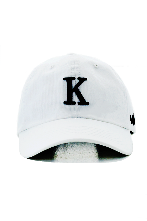 front rr copy 2 CROWN SPECIAL LETTER K – WHITE - Image 1