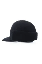 WINTER EAR FLAP CAP-BLACK - Image 2
