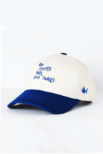 BAD CHOICES MAKE GOOD STORIES- OFF WHITE & ROYAL BLUE - Image 2