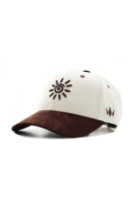 SUN SPIRAL - OFF WHITE & BROWN(SUEDE FABRIC) - Image 2